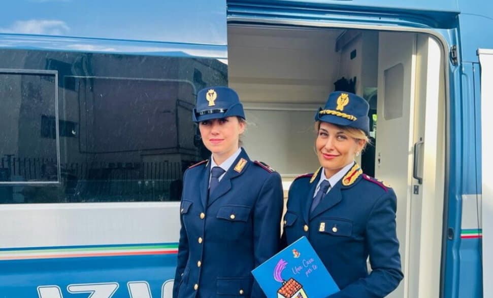 Anche la Polizia di Stato in campo per sensibilizzare sulla violenza di genere