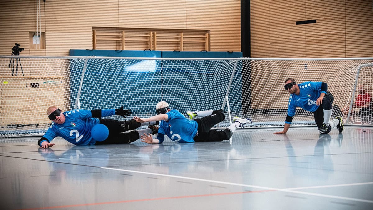 Sport e inclusività, torball e goalball nell'oratorio dei Salesiani di Co-Ro