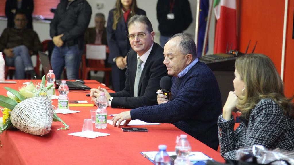 Gratteri ai giovani dell'Istituto Majorana: «Questo tipo di scuola è la scelta migliore»