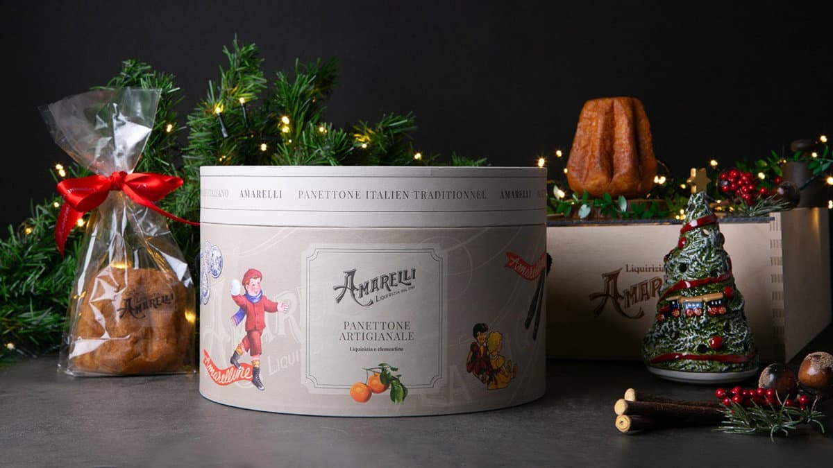 Il panettone Amarelli con liquirizia e clementine conquista anche Gambero Rosso