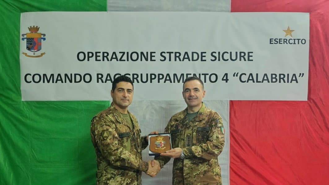 Esercito, cambio al comando del Raggruppamento Calabria