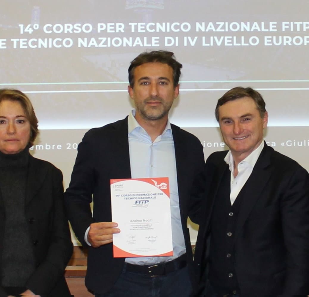 Andrea Nociti, il super tecnico di tennis di Corigliano-Rossano