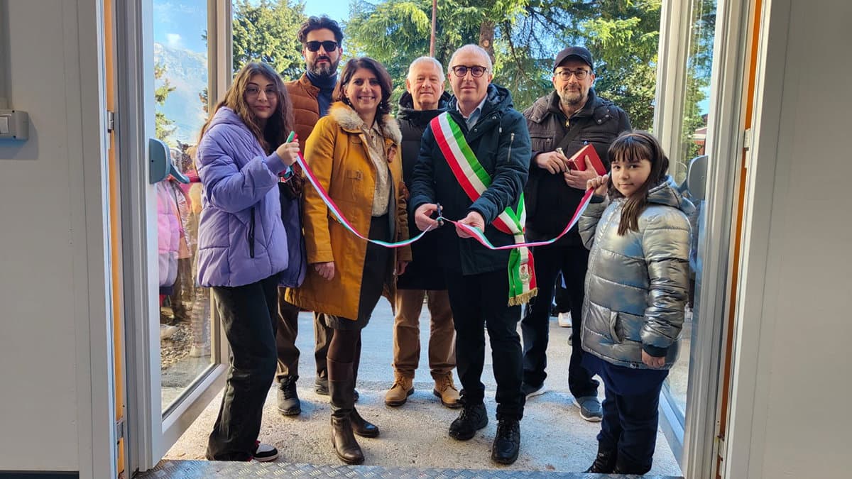 Inaugurata la palestra dell'Istituto scolastico Severini a Morano Calabro