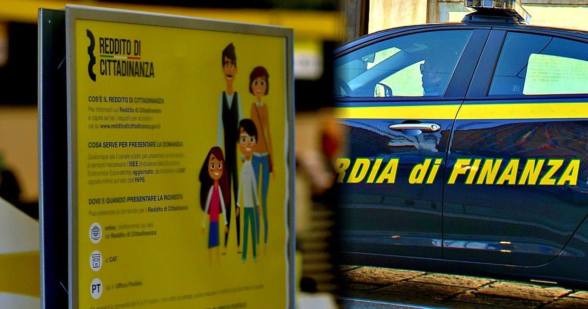 Reddito di cittadinanza, Gdf scopre una truffa di oltre 3 milioni di euro