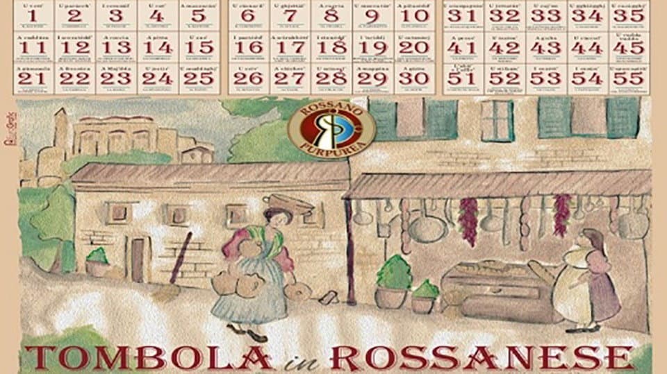Ritorna l'attesissima "Tombola in rossanese" a cura dell'Associazione Rossano Purpurea
