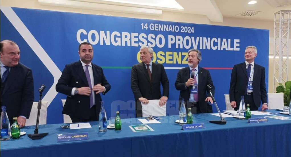 Tajani: «Occhiuto e il suo staff stanno bene»