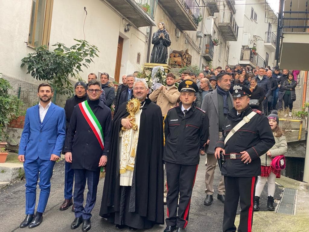 Caloveto celebra San Giovanni Calibyta e il sindaco vola dal Papa