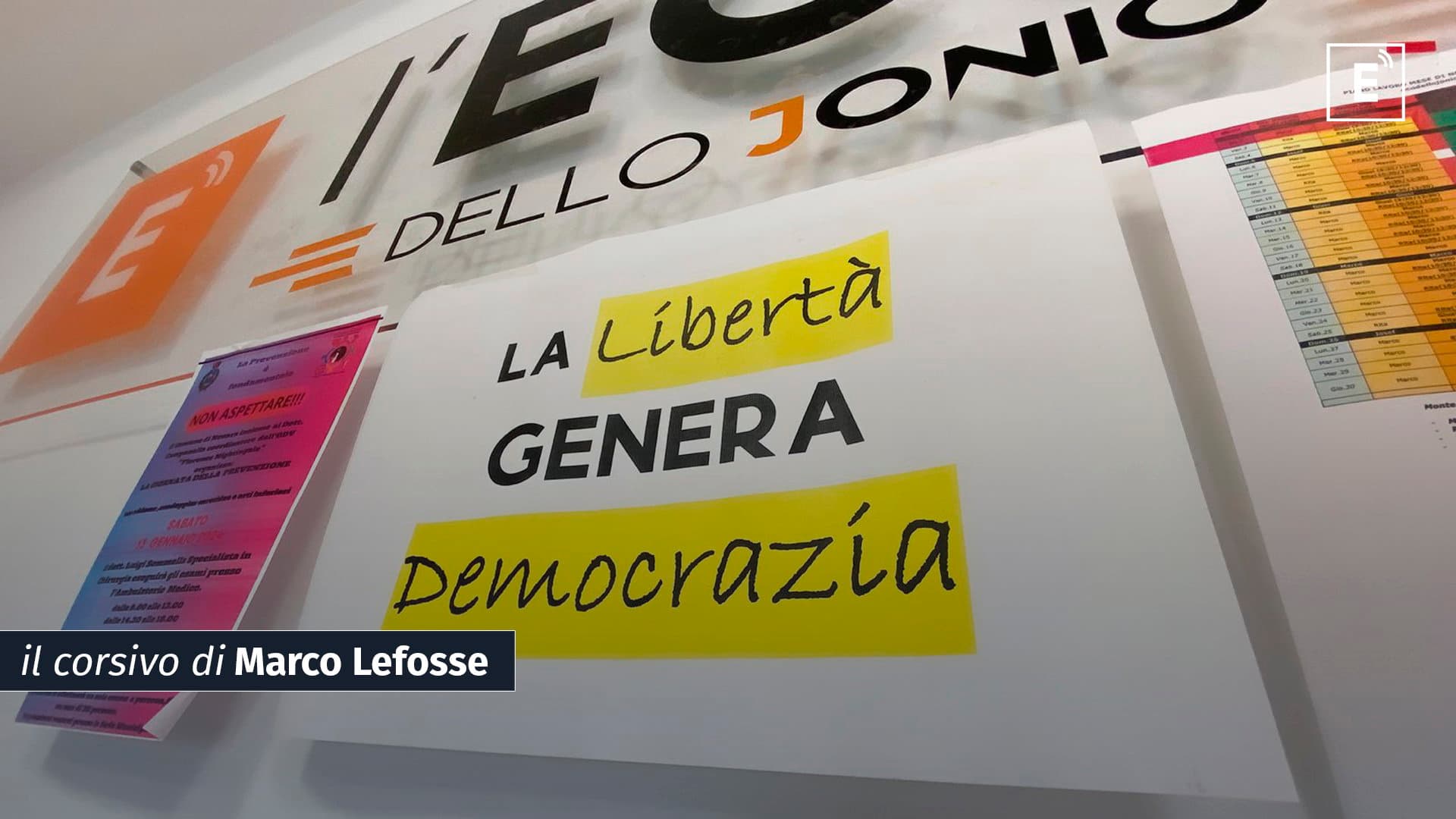Solo dignità, lavoro e libertà