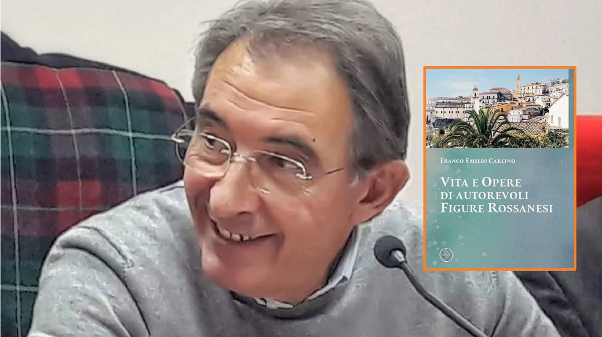 Domani a Co-Ro la presentazione di “Vita e opere di autorevoli figure rossanesi” di Carlino