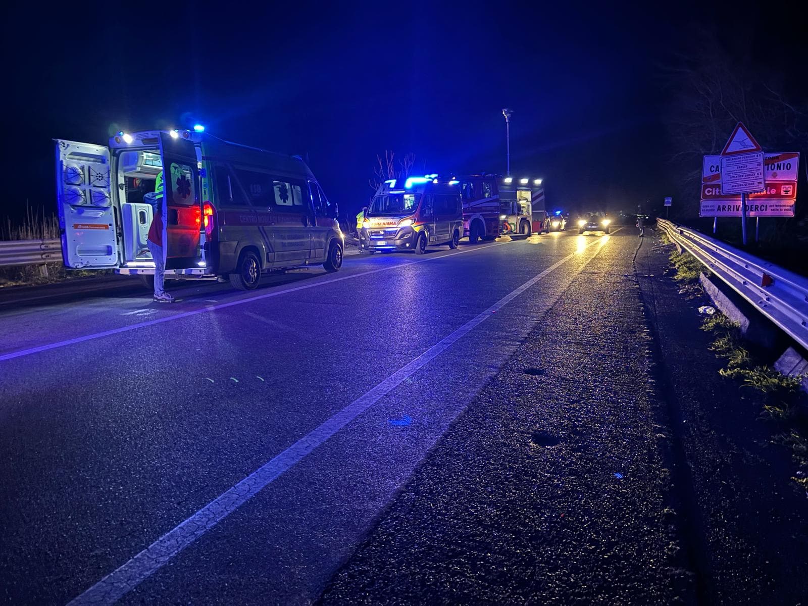 Incidente mortale sulla Statale 106 al curvone di Sibari