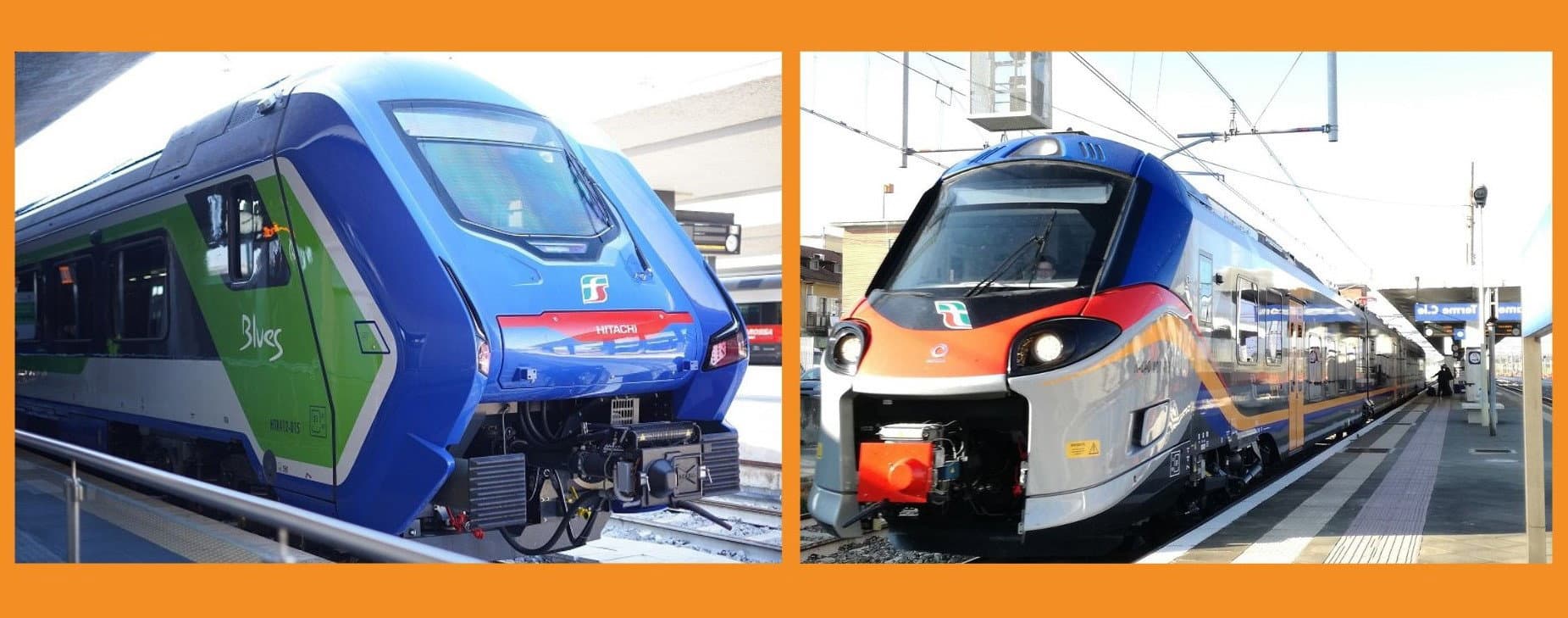 Un nuovo treno Blues e un nuovo treno Pop sui binari della Calabria