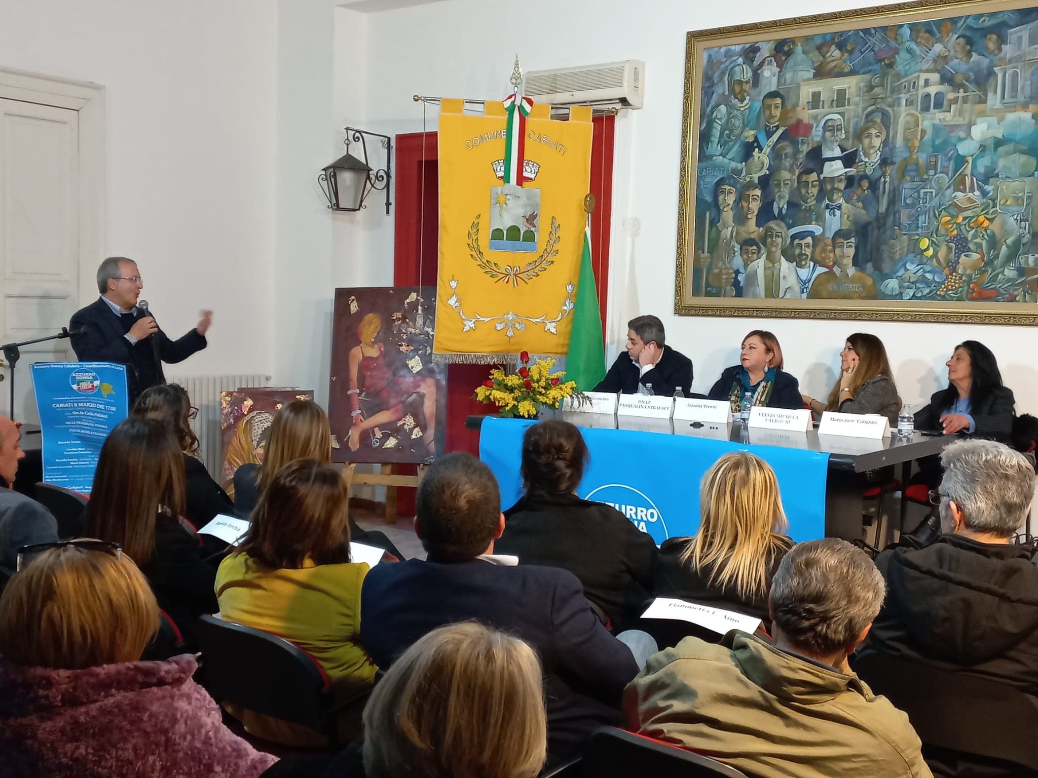 Cariati, Azzurro Donna (Forza Italia) celebra la donna come colonna portante della società