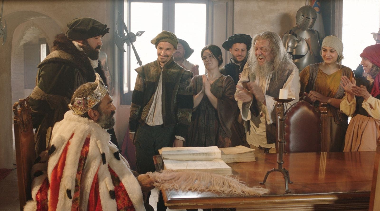 Terminate a Oriolo le riprese del film "Don Chisciotte"