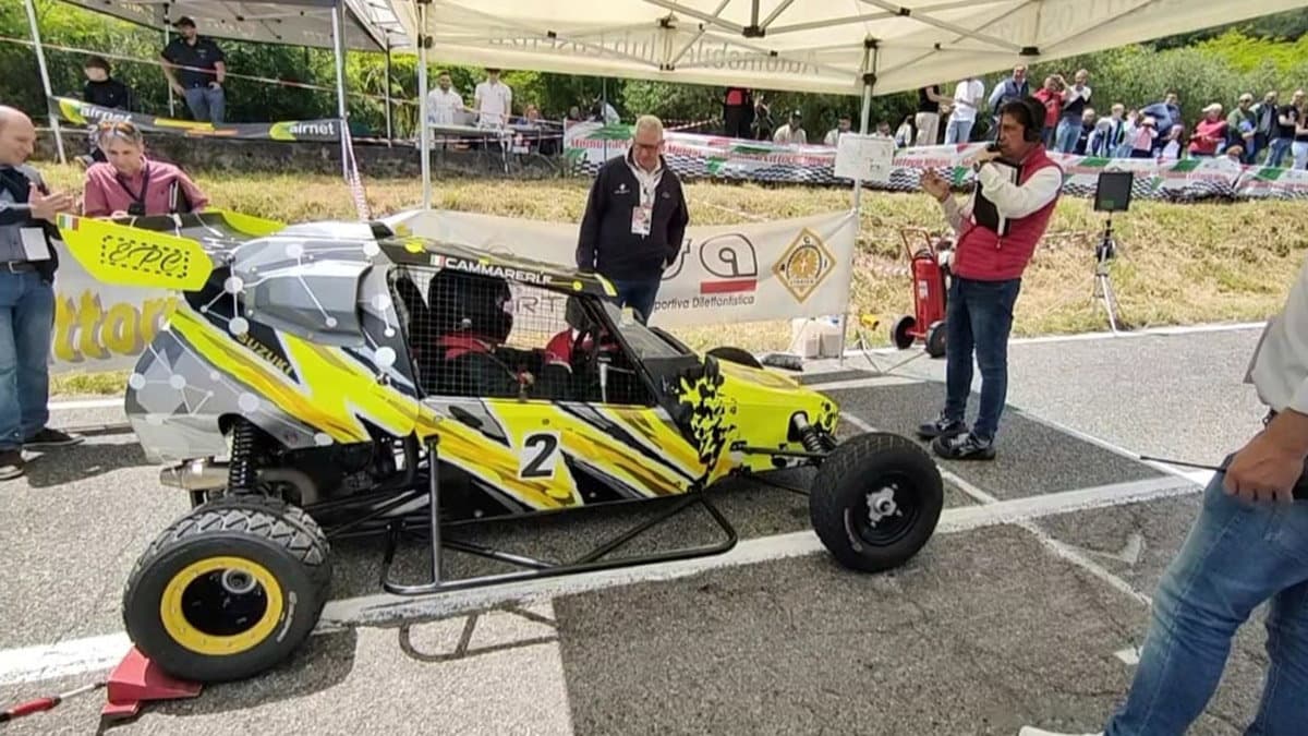 A Cammareri Francesco il primo slalom del Pollino Coppa città di Morano Calabro