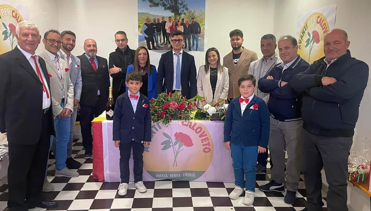 Amministrative, il sindaco uscente Mazza si ricandida e ufficializza la lista "Avanti per Caloveto"