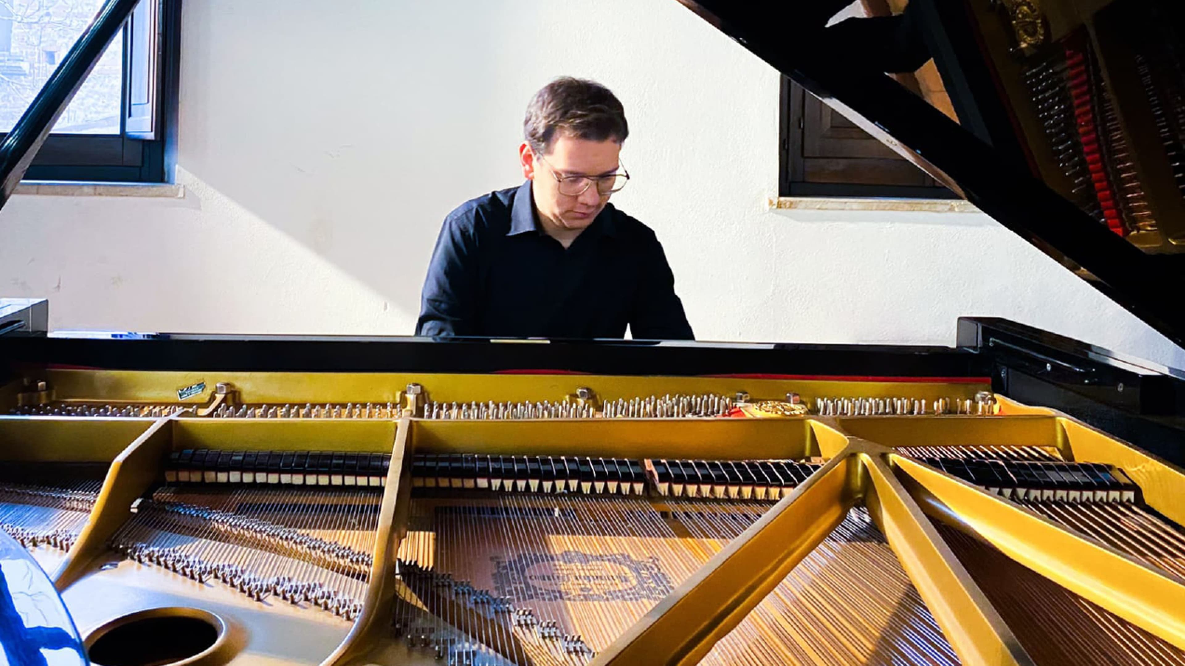 Recital del pianista Andrea Artioli presso la sala Mahler di Trebisacce