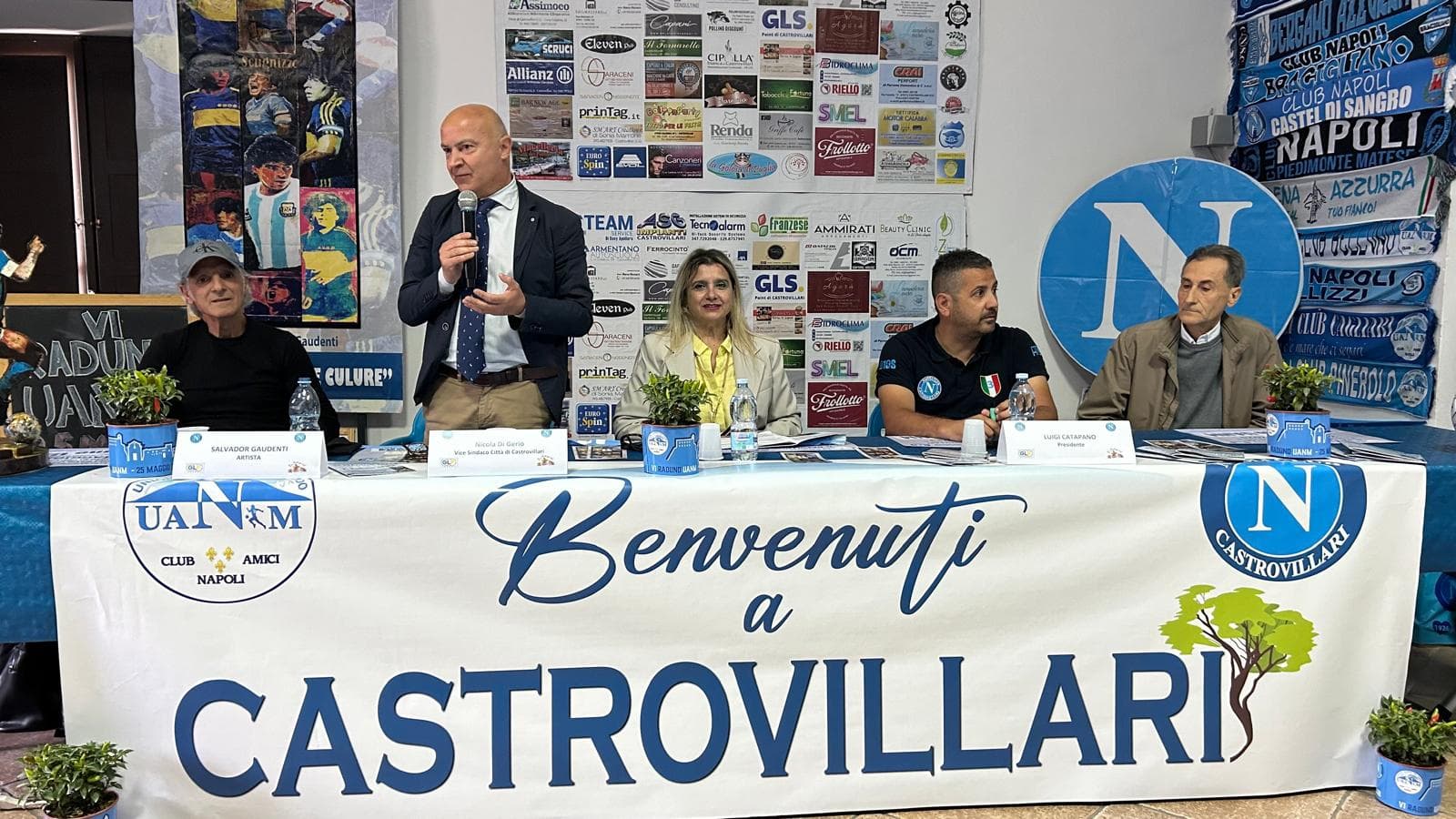 Il Napoli Club di Castrovillari pronto ad ospitare il VI Raduno Unione Azzurri nel Mondo