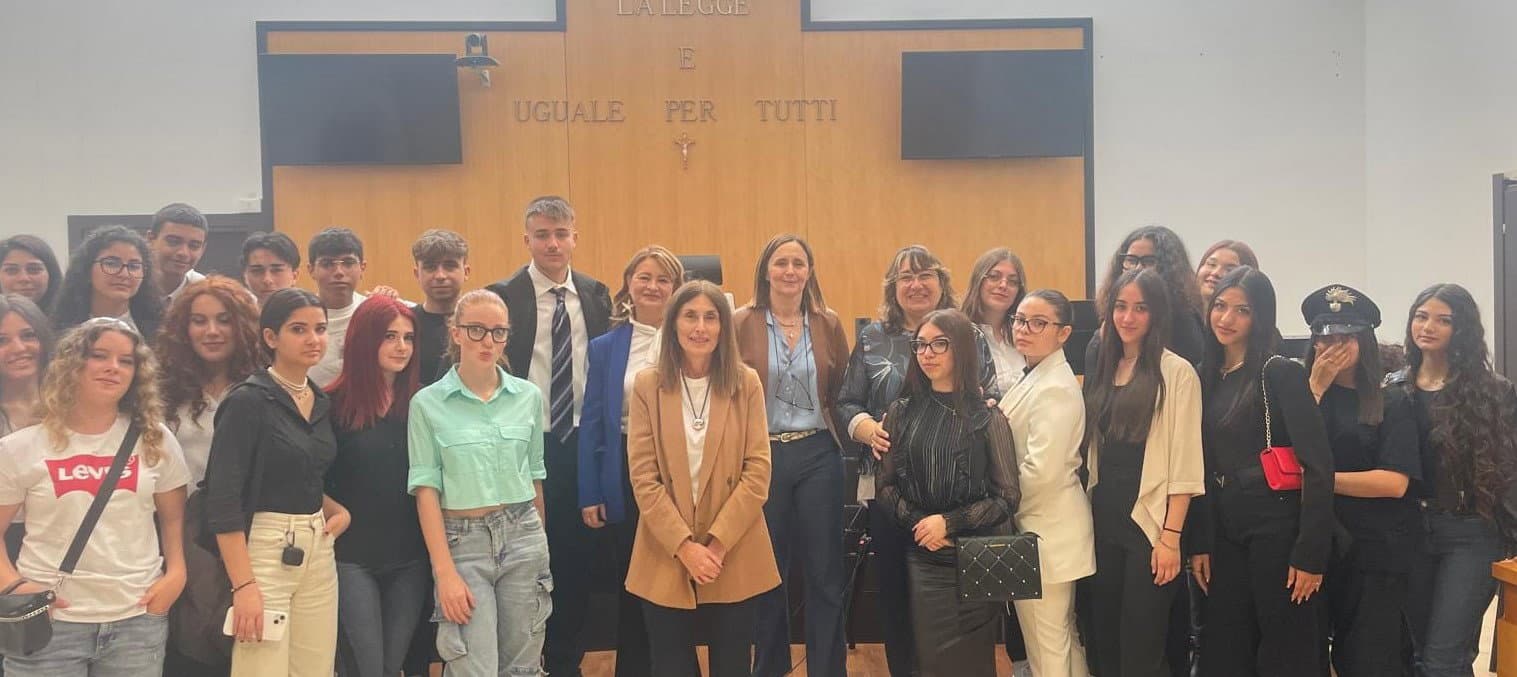 I liceali di Trebisacce protagonisti del progetto "Ciak: Un processo simulato per evitare un vero processo"