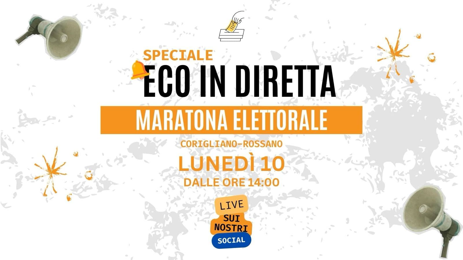 Domani l'attesissima "Maratona Elettorale" dell'Eco dello Jonio