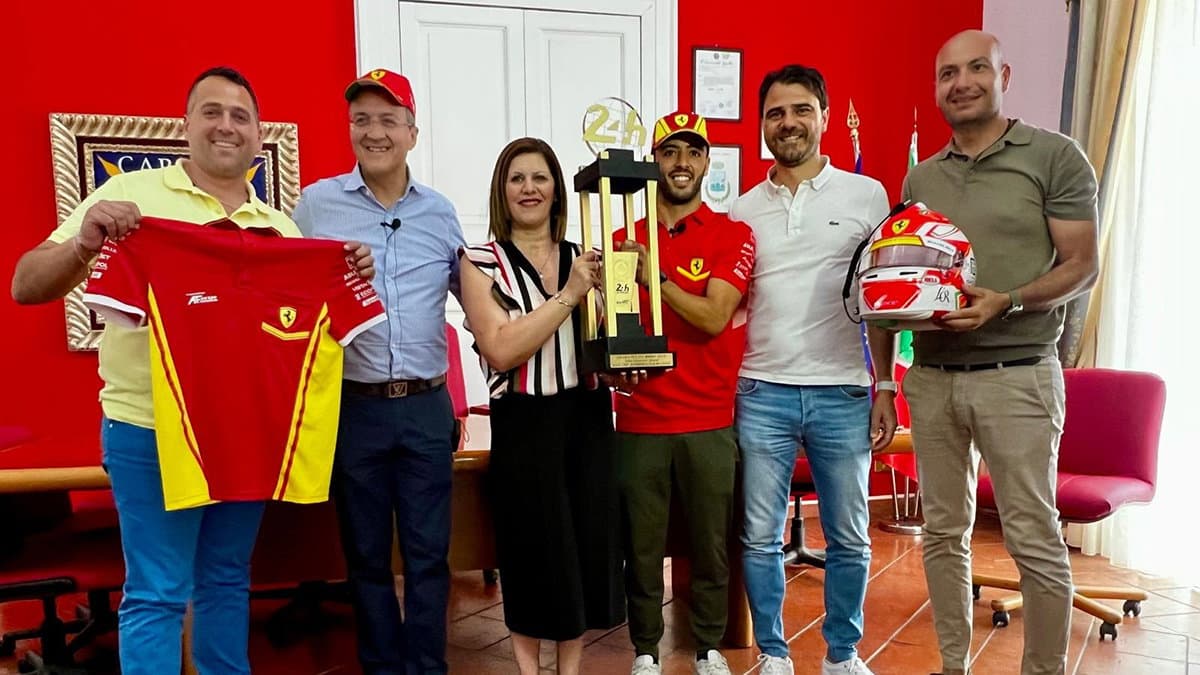 Calabria orgogliosa del pilota Fuoco: Straface si complimenta e Minò lo accoglie a Palazzo Venneri