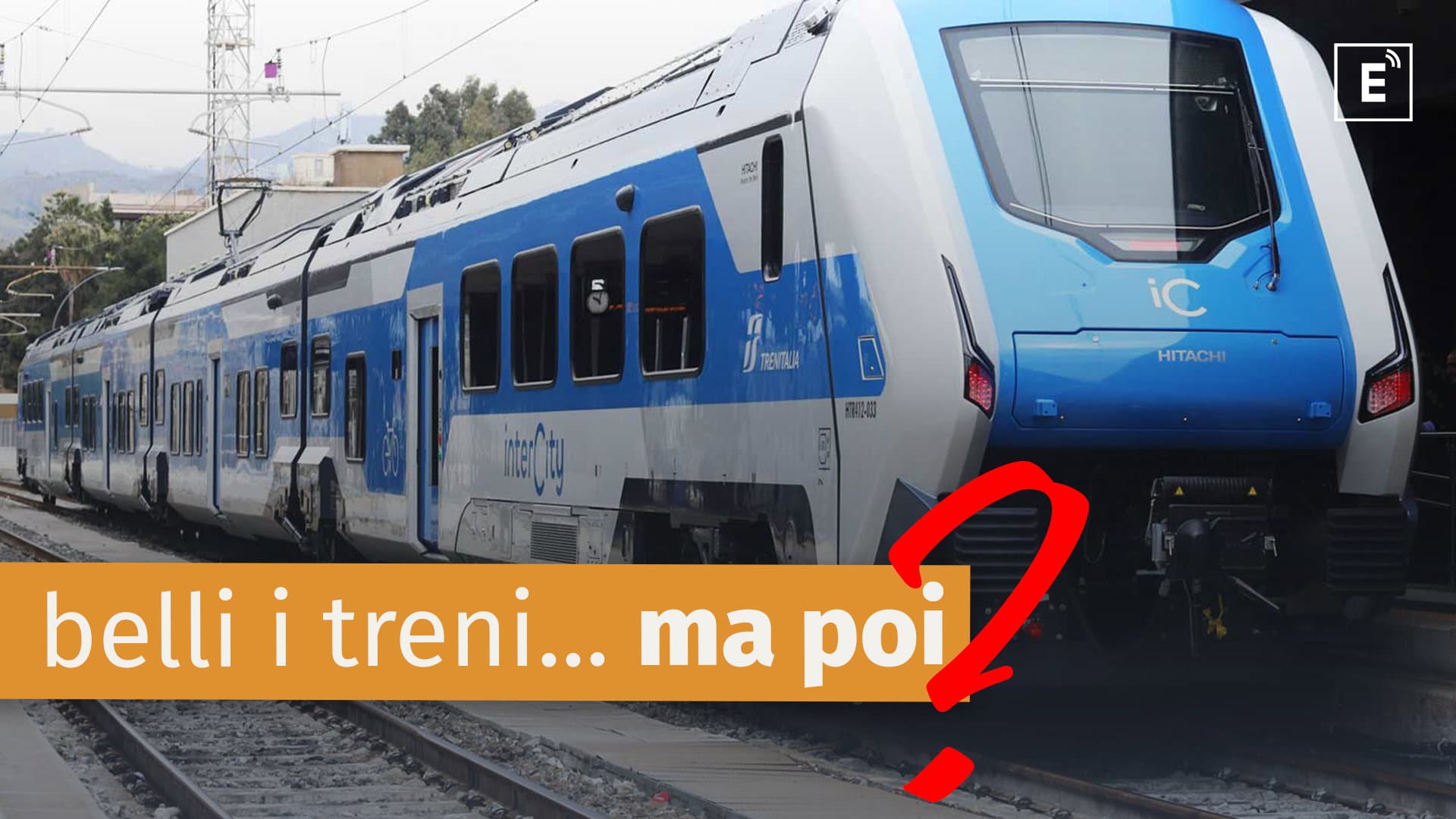Arrivano i nuovi InterCity per Bari e Lecce ma i loro orari sono "fuori mercato"