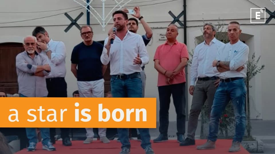 Stasi sui palchi di Vibo Valentia parla da leader di una nuova politica calabrese