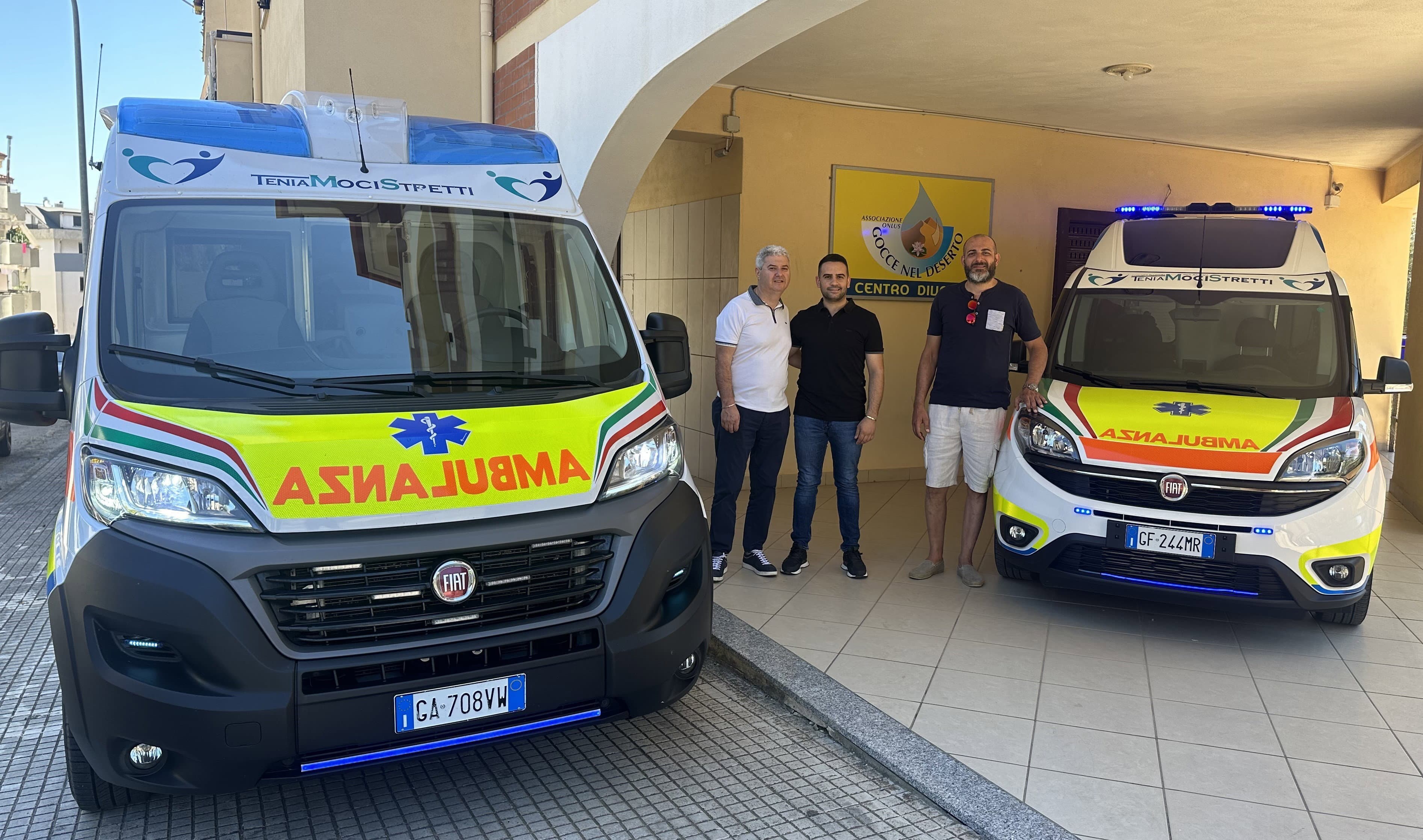 Rinnovata la convenzione tra la Cooperativa Sociale “Teniamoci Stretti” e l’Associazione “Gocce nel Deserto”