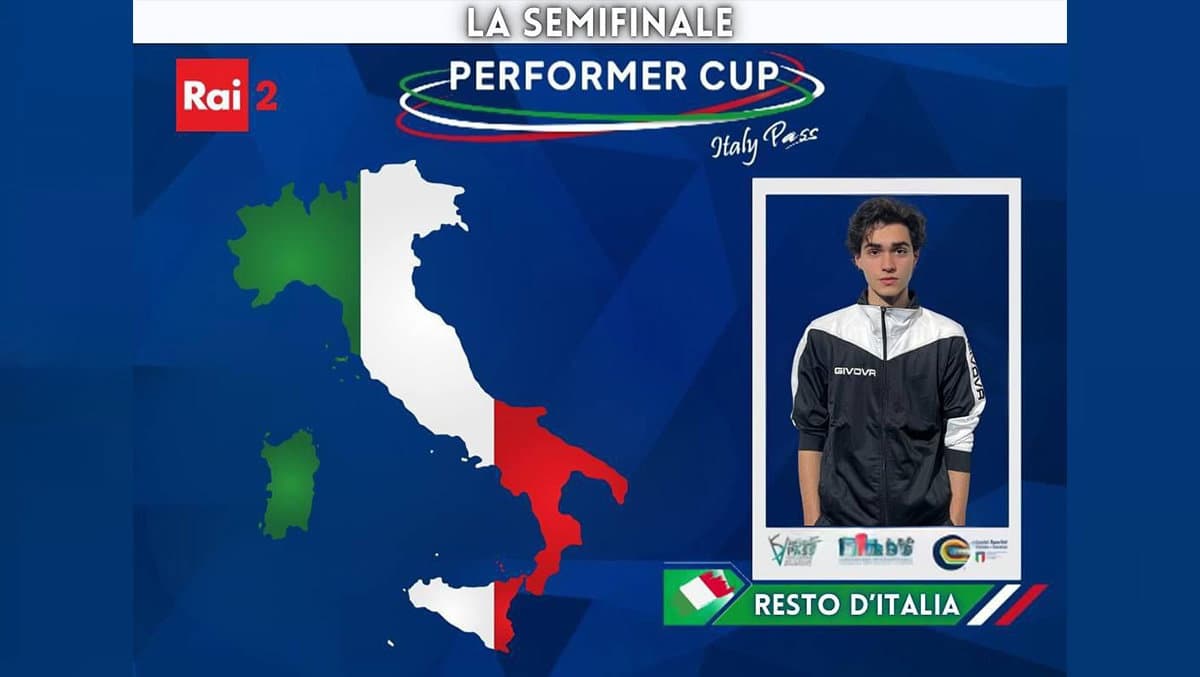 Performer Cup Tv, domenica su Rai 2 facciamo il tifo per Giuseppe Pallone