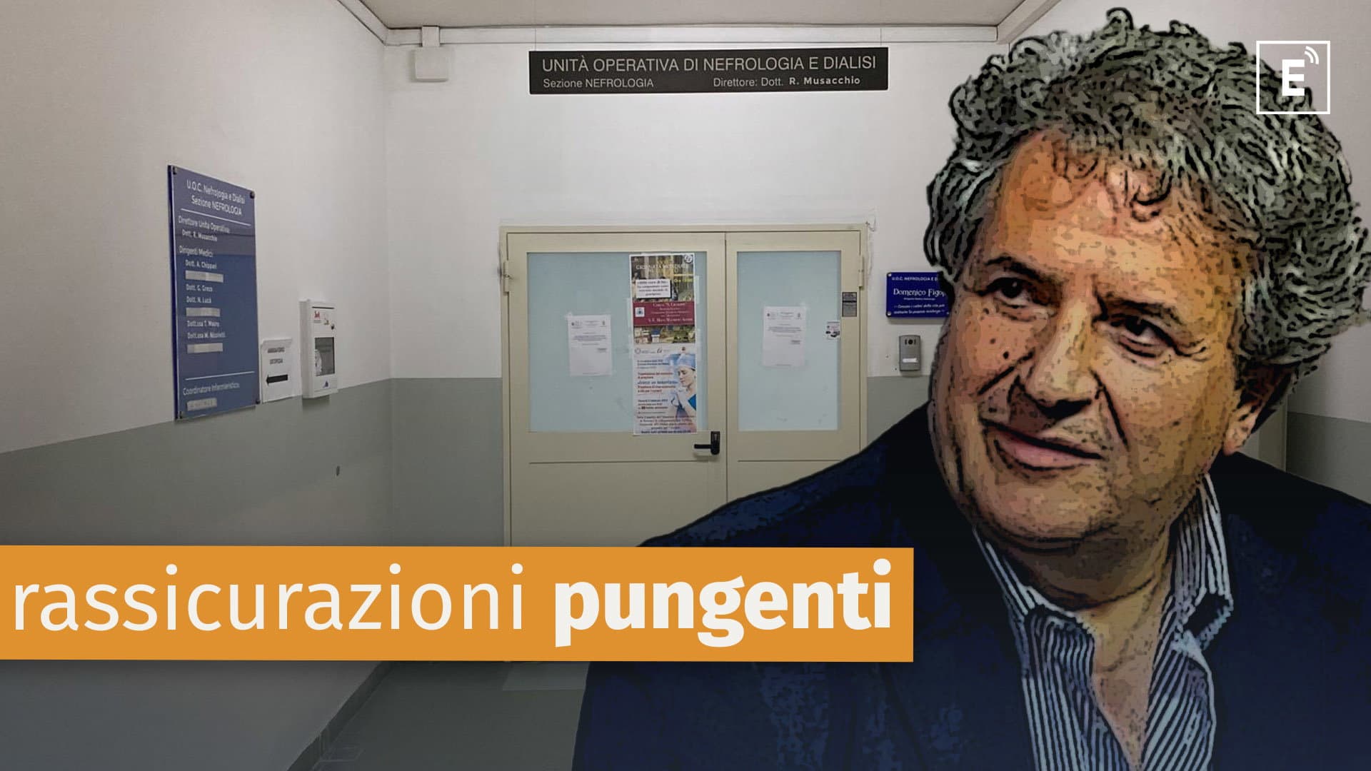 Nefrologia non chiude, Graziano a Stasi: «Diffondere fake news è grave e preoccupante»