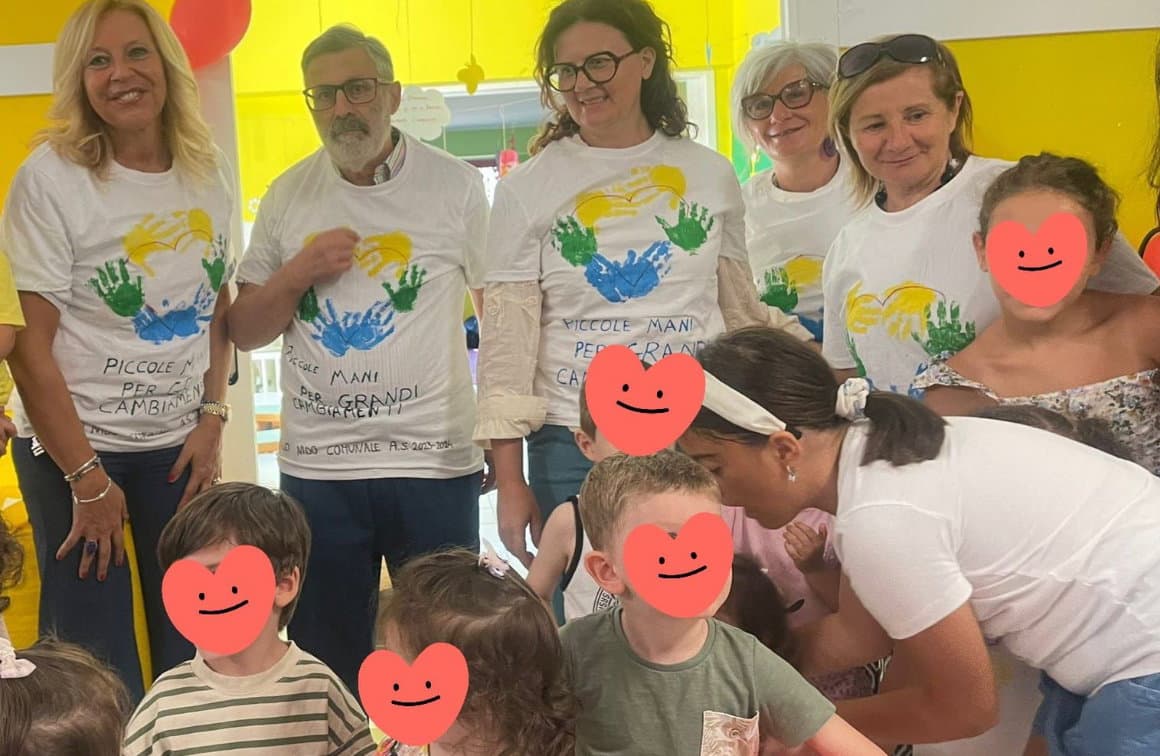 Grande festa di fine anno all'Asilo Nido Comunale di Corigliano