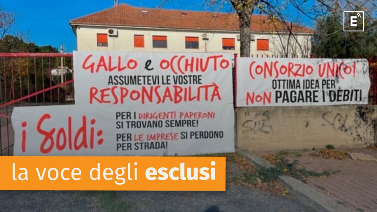 Ancora senza TFR gli ex dipendenti del Consorzio di Bonifica: vogliono un incontro con Occhiuto