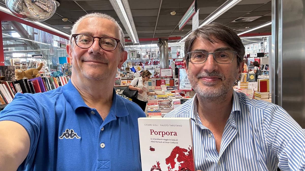 Fausto Tarsitano e Cesare Gigli presentano a Co-Ro il romanzo “Porpora”