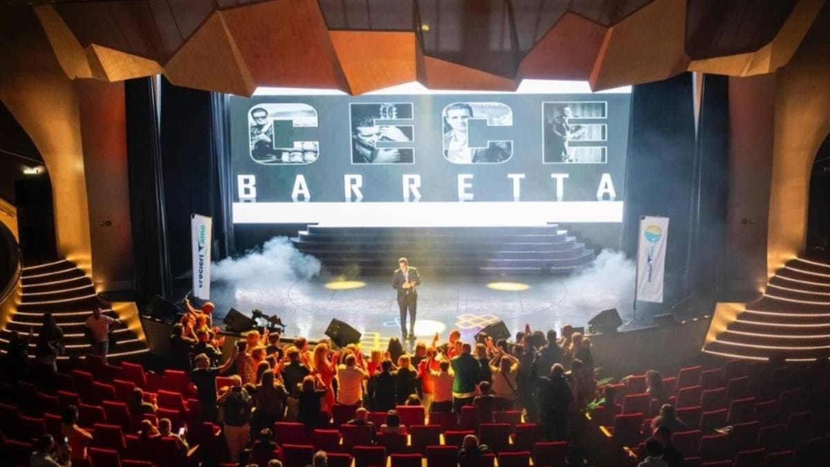 Cece Barretta apre la "Divina" crociera dedicata alla Calabria d'Amare