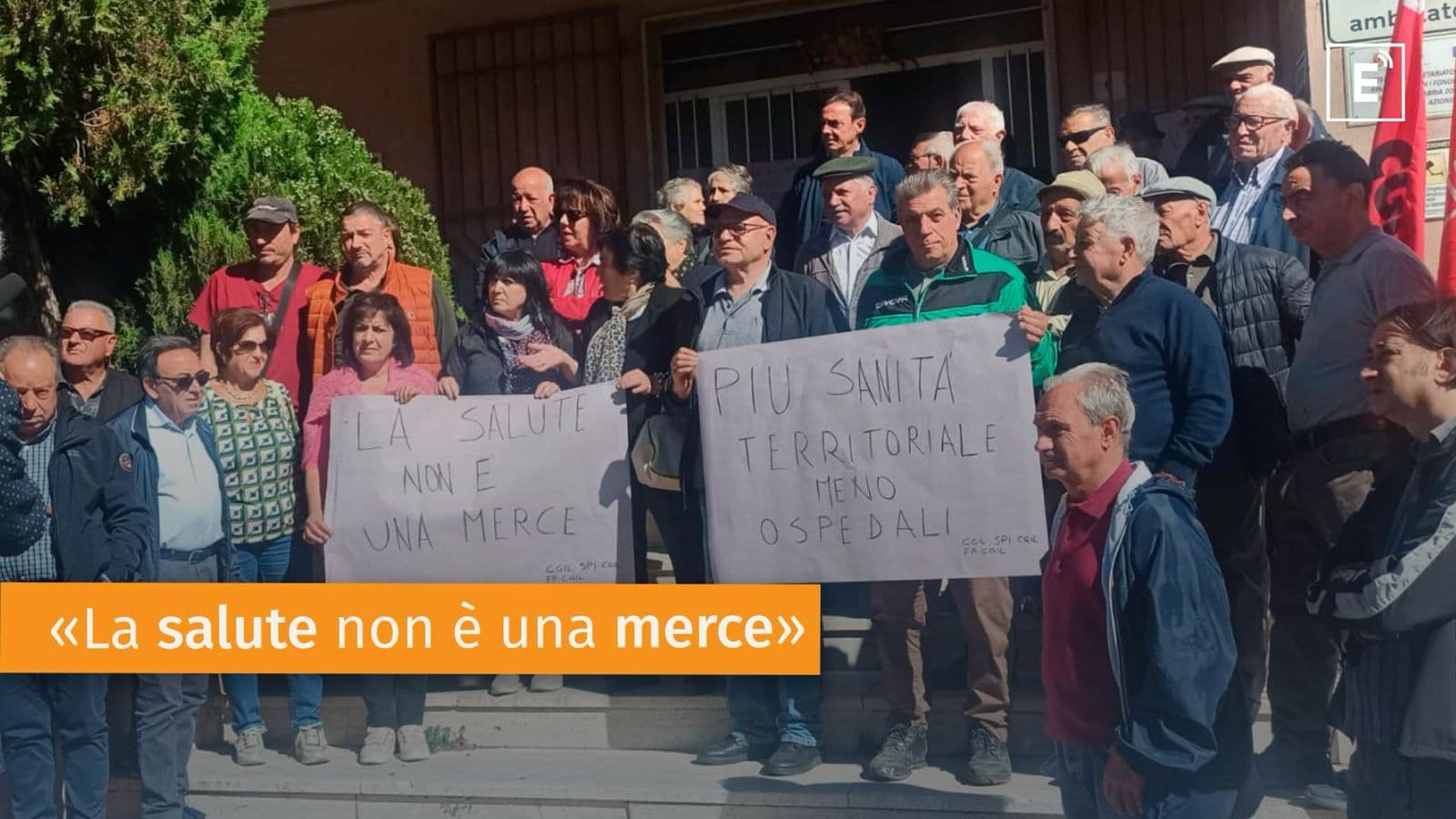 Sila Greca in stato di agitazione per il diritto alla salute: «Meno ospedali, più sanità territoriale»