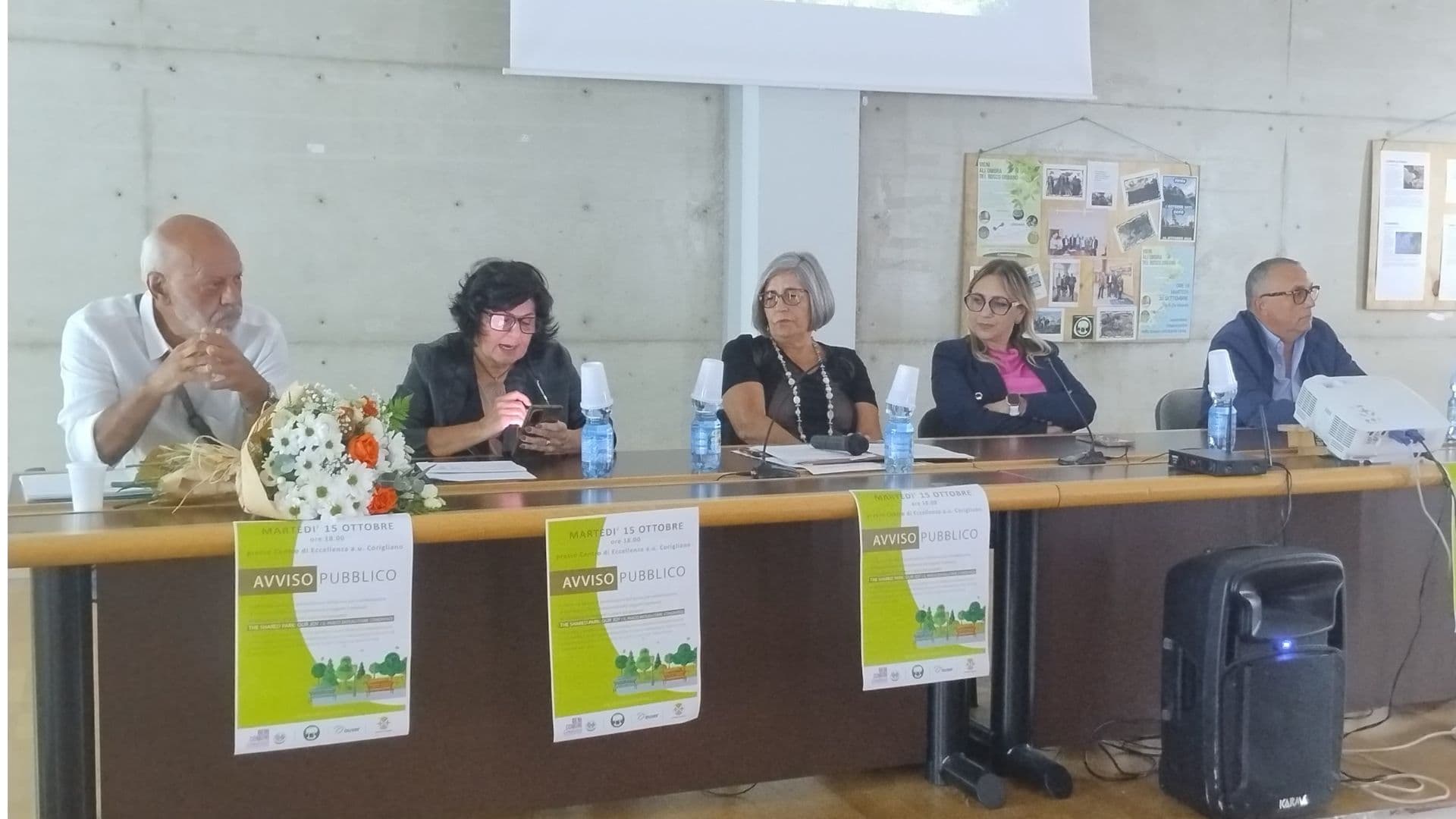 Co-Ro, al Centro d'Eccellenza presentato il progetto del "Bioparco salutare"