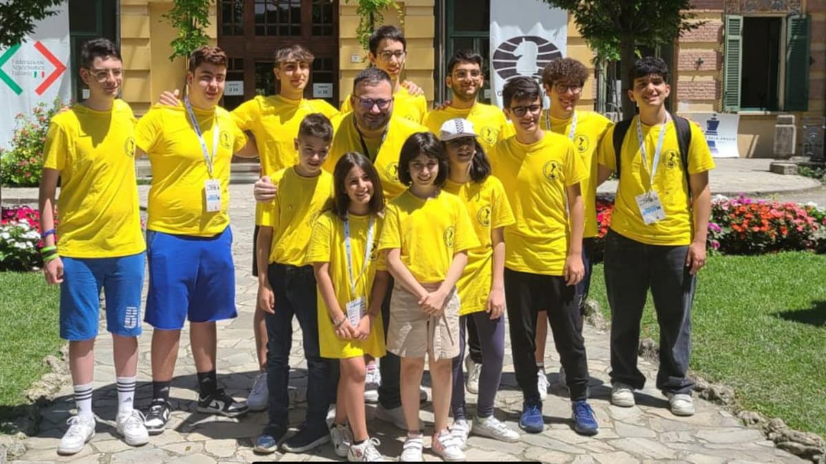 La Scuola di Scacchi Co-Ro alle finali dei "Campionati italiani a squadre under 18"
