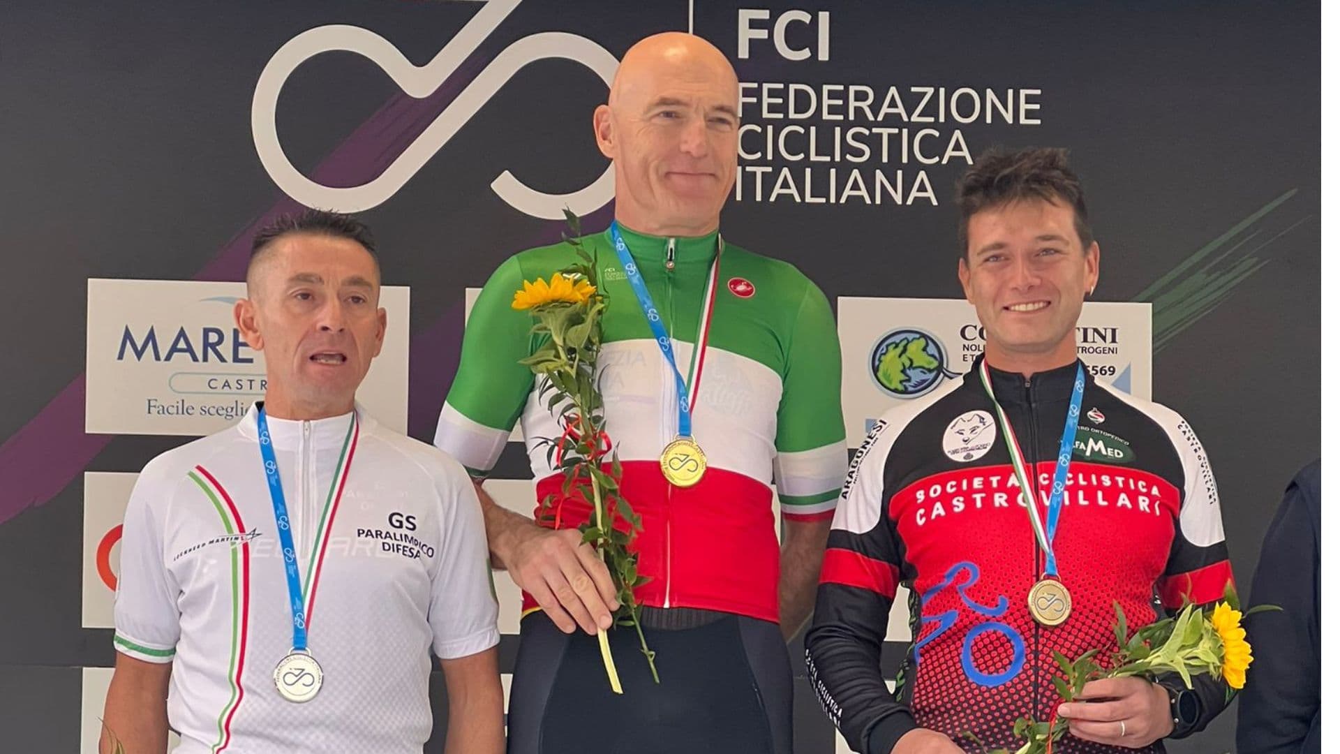 Giuseppe Di Leo medaglia di bronzo alla Castro Legend Cup - Campionato Italiano Paralimpico