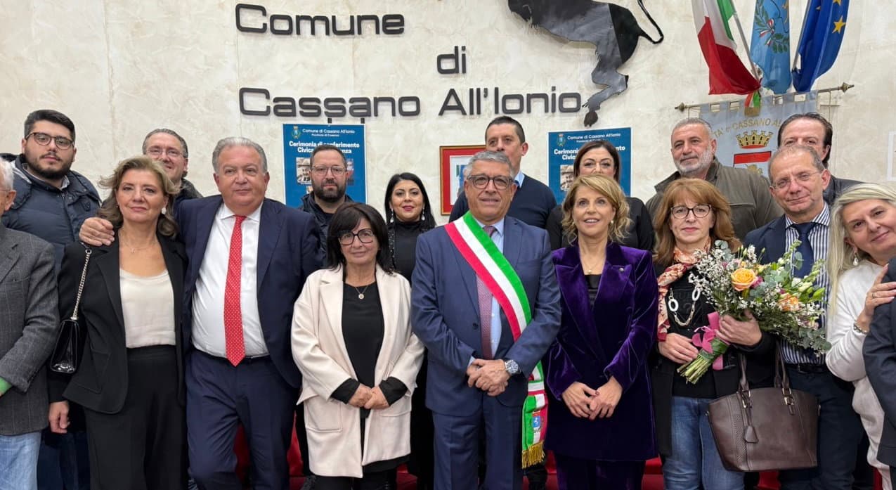 Cassano: conferite cinque civiche benemerenze