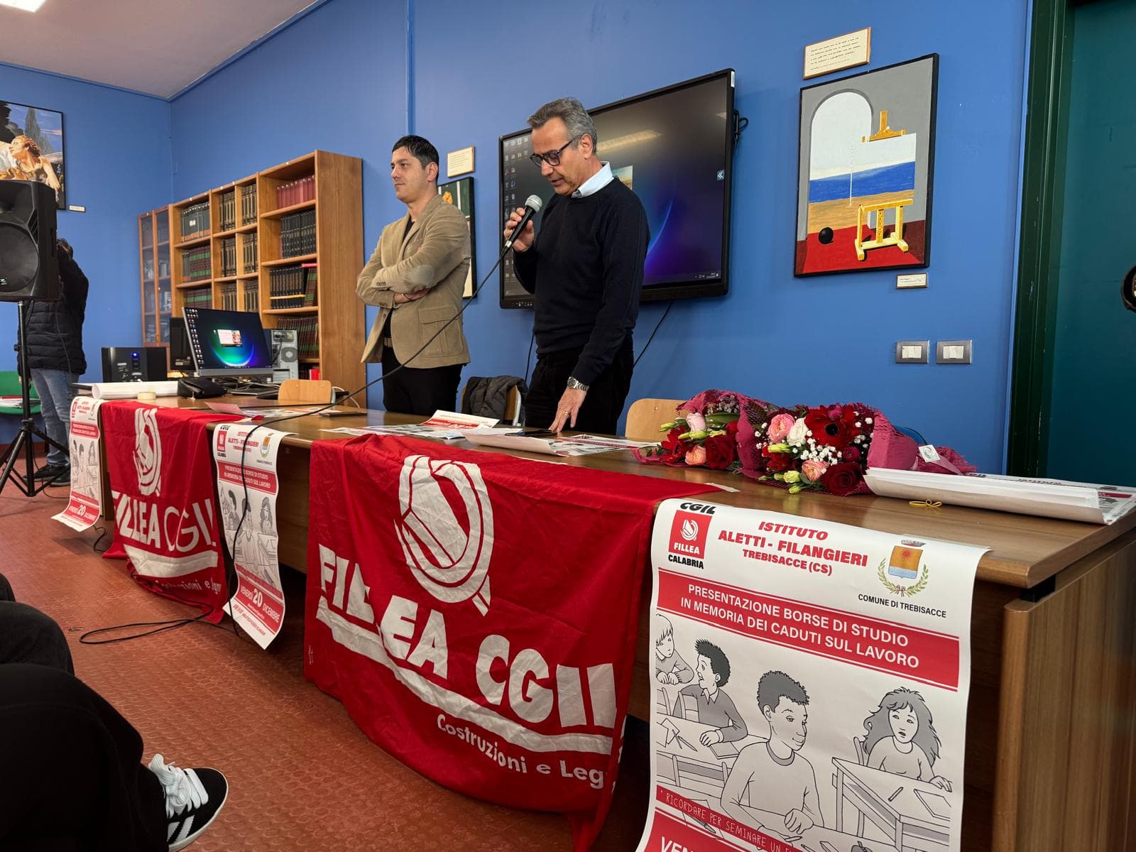 Trebisacce, presentate le borse di studio della Fillea Cgil Calabria dedicate ai morti sul lavoro