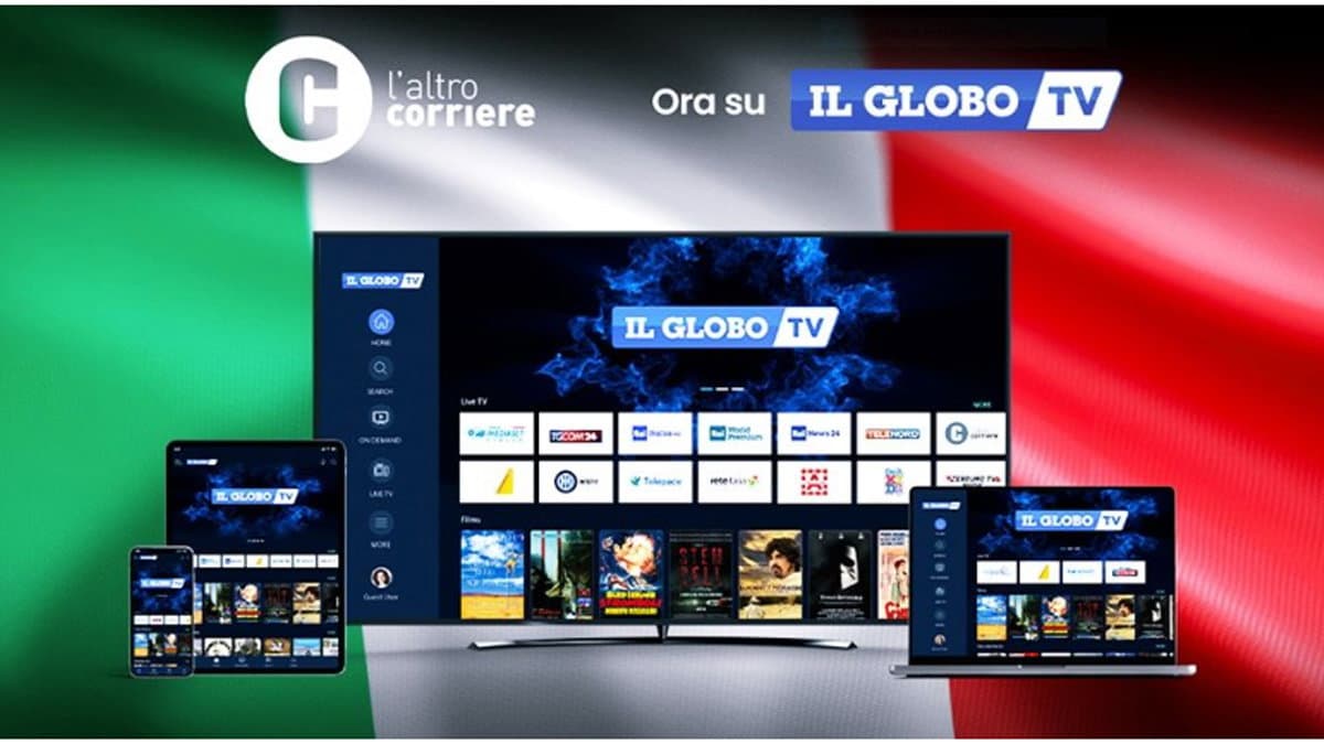 "L’altro Corriere" Tv sbarca su "Il Globo TV", la piattaforma streaming per gli italiani all’estero