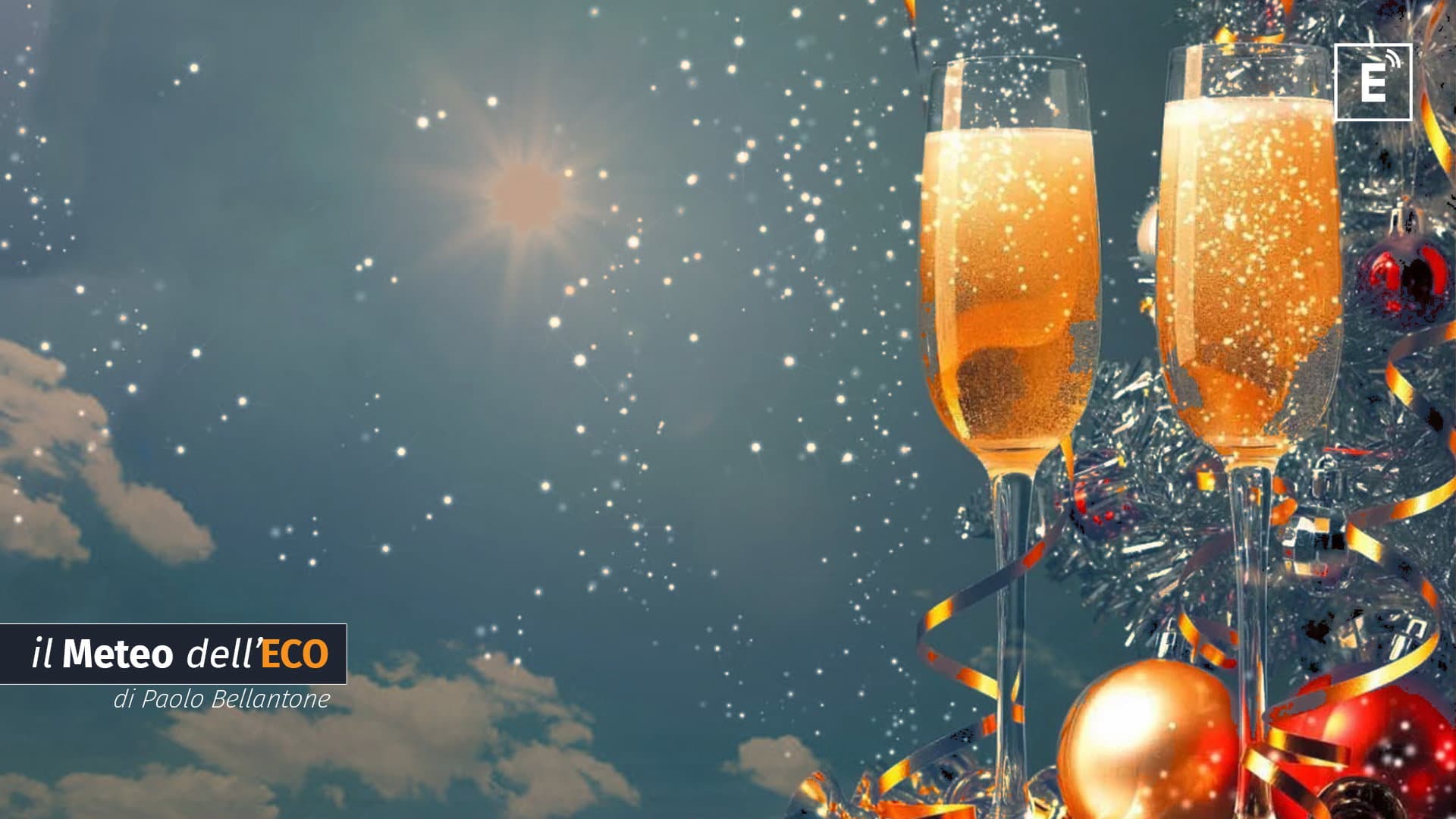 Un Capodanno all'insegna del sole e del cielo sereno