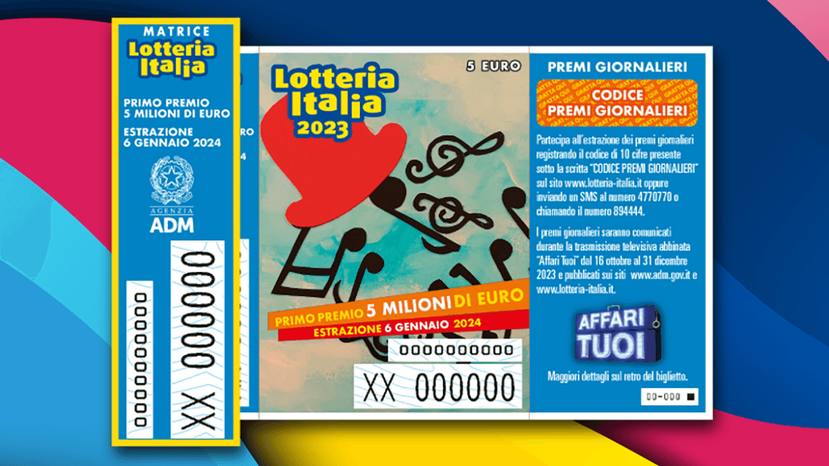 Lotteria Italia "magra" per la Calabria: solo due biglietti vincenti. Uno a Corigliano-Rossano