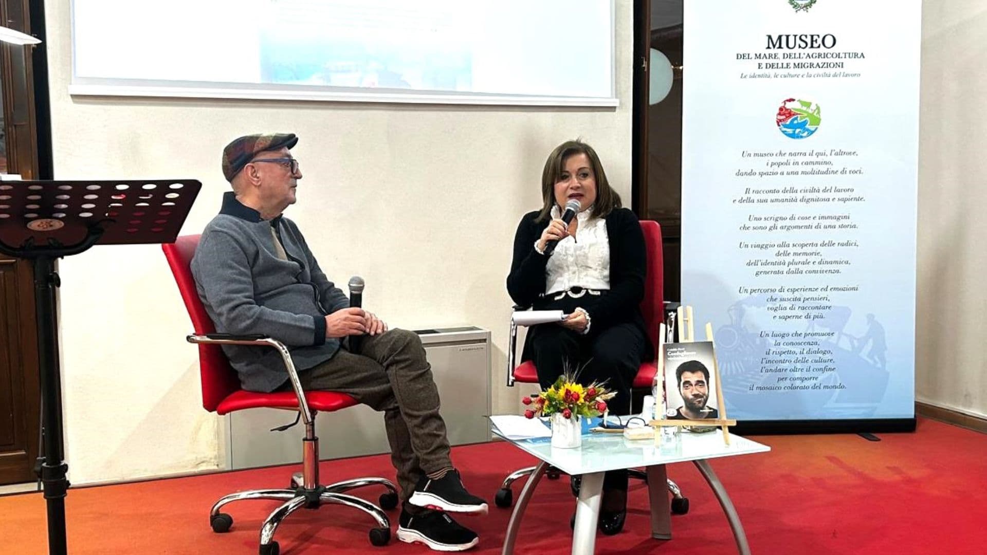 Presentato al MuMam il nuovo libro di Cataldo Perri "Condoglianze vivissime"