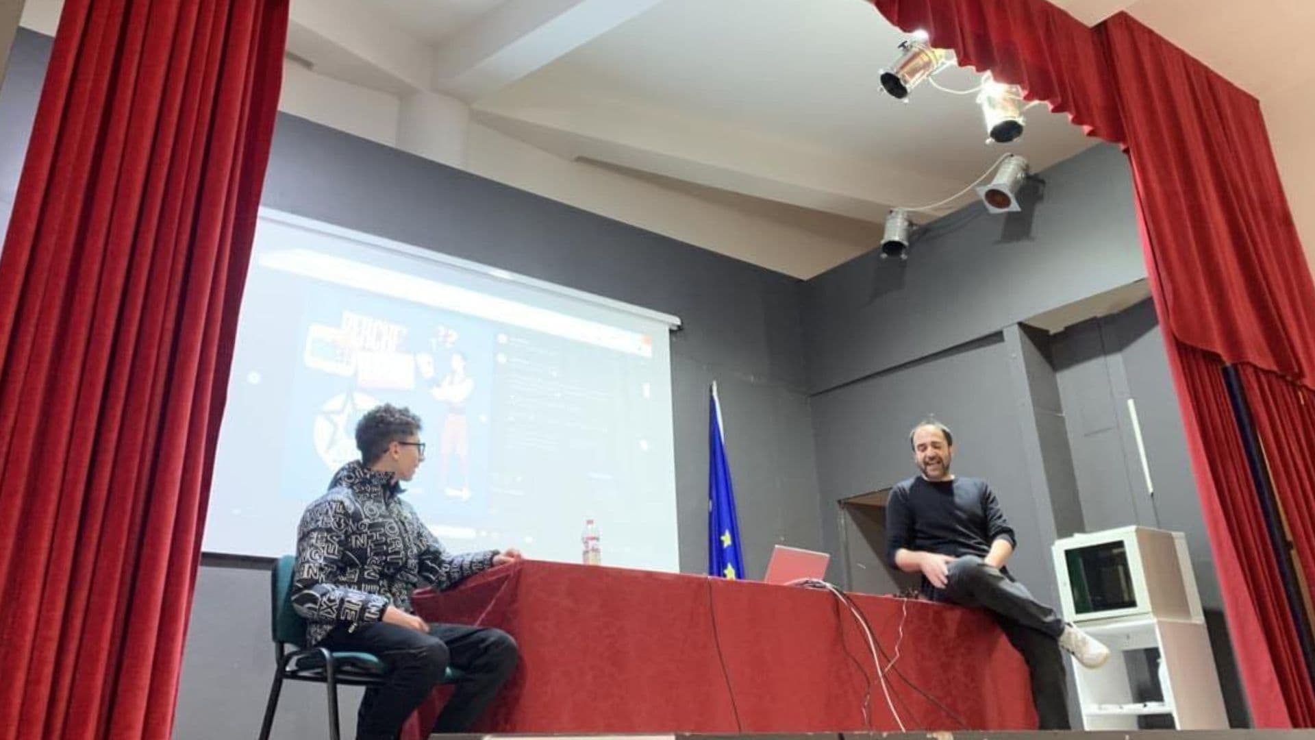 Il regista Antonio Iapichino incontra gli studenti del Polo Liceale
