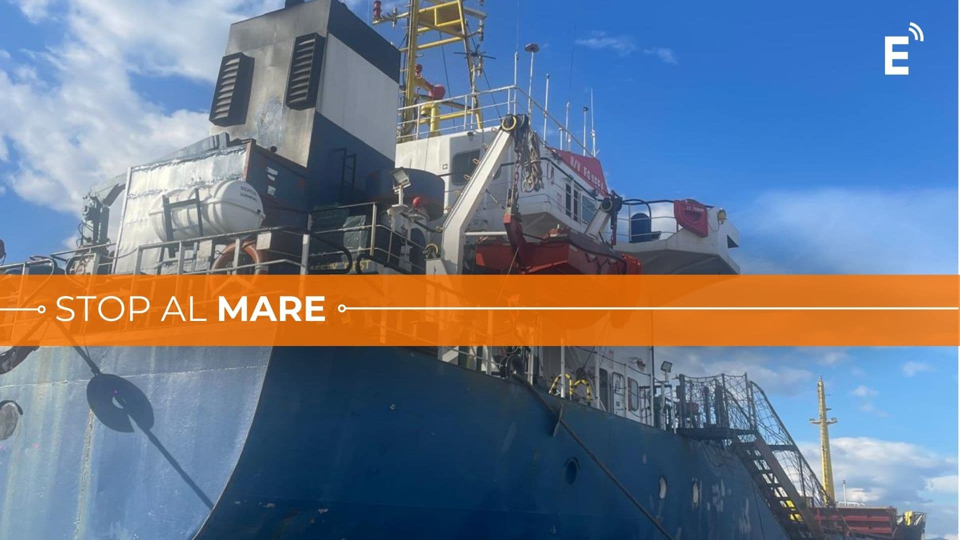 Stop ad una nave panamense nel Porto di Corigliano: trasportava clinker di cemento