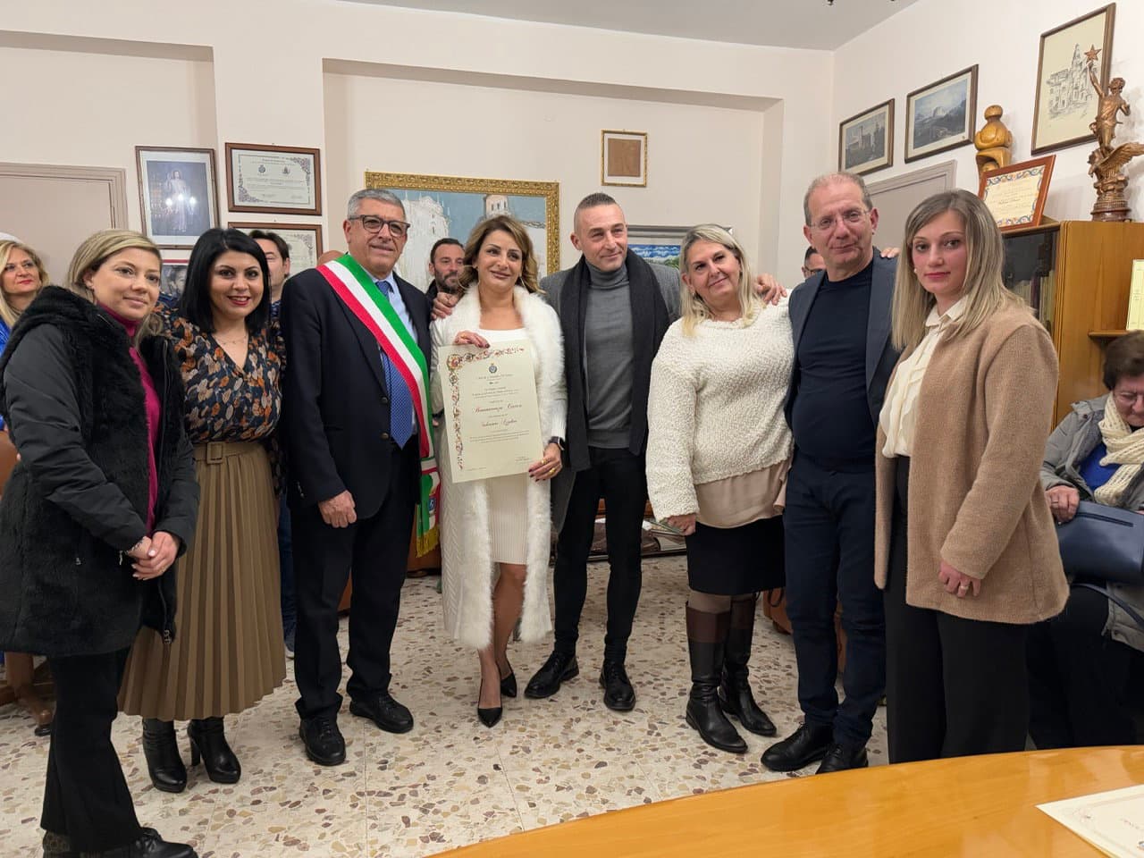 Cassano assegna la civica benemerenza alla memoria al maestro Azzolino
