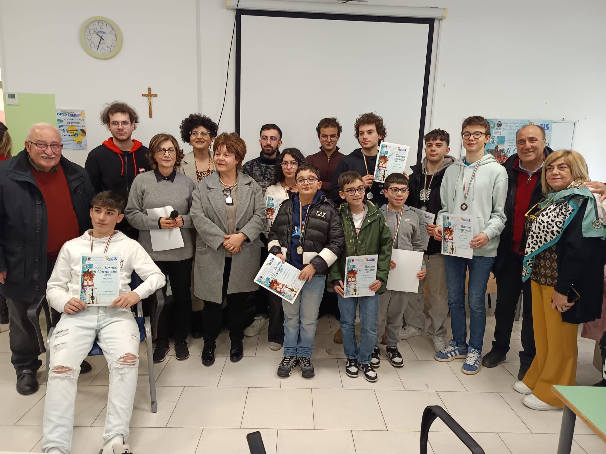 La sesta edizione del Torneo “Scacchi a Carnevale” protagonista a Castrovillari