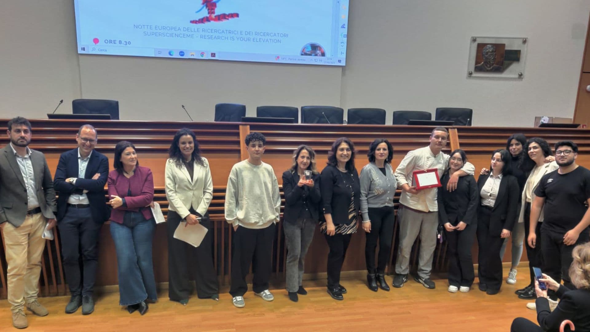Gli studenti del Da Vinci si aggiudicano il 1° premio al progetto europeo "Researchers at Schools activities"