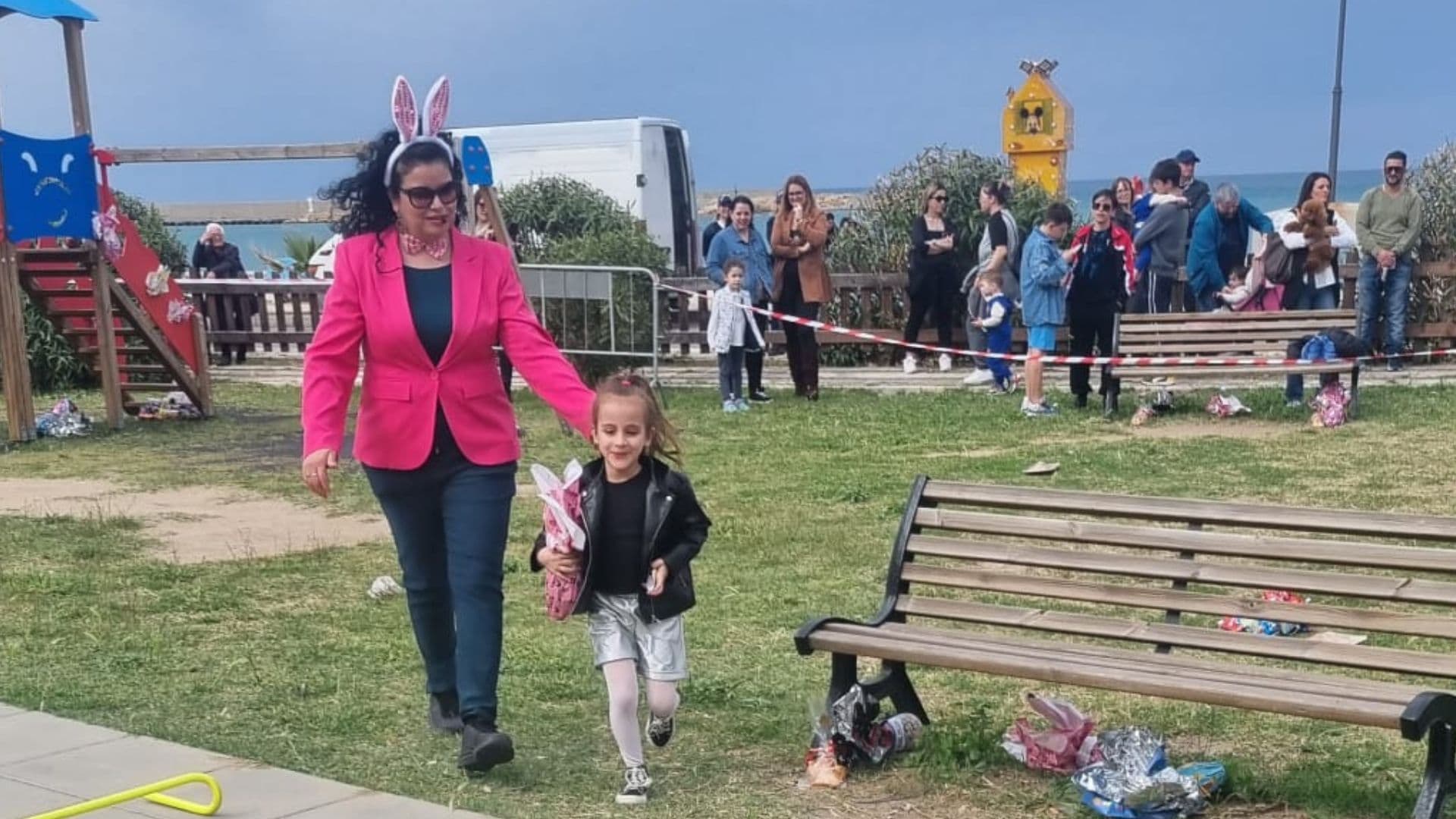 I bambini di Cariati in festa per l'iniziativa "Caccia alle Uova"