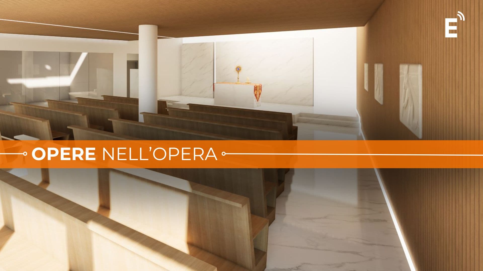 Opere nell'Opera, nella cittadella ospedaliera di Insiti sorgerà anche una chiesa votata alla speranza
